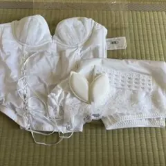 tu-hacci ブライダルインナーセット ホワイト　マタニティ　C65