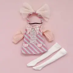 レトロリカちゃん　アウトフィット　春のお花のワンピース