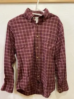L.L.Bean チェック柄ネルシャツ XS-REG