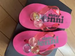 ☆sister jenni ピンク サンダル20センチ☆のサムネイル