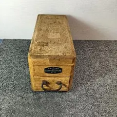 昭和レトロ 木製 鰹節削り器 引き出し付き 古民具のサムネイル