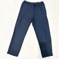 COMME CA ISM コムサイズム パンツ L ネイビー ウエストゴム L