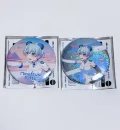 夢限大みゅーたいぷ 峰月律 缶バッジ 2種セット - メルカリ
