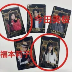 劇場版トリリオンゲームBlu-ray特典　箔押しクリアカード