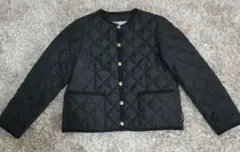 Traditional Weatherwear ブラックキルティングジャケット