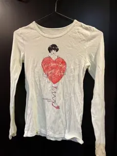 GUジーユー◉長袖プリントTシャツ (^^)