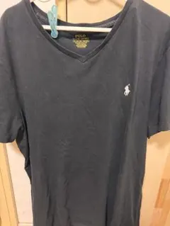 Polo Ralph Lauren VネックTシャツ XL ブラック