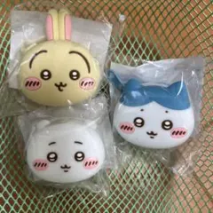 ちいかわ　おかおミニシリコンポーチ　ちいハチうさ