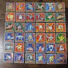 ポケモンシールセット 58枚セット ホログラムカード有 アマダ