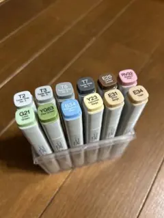 アクリル製コピック収納スタンド 90仕切 ペン ケース 什器 ペン立て