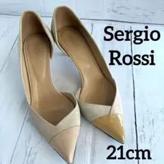 Sergio Rossi パンプス 34 21cm ポインテッドトゥ スエードのサムネイル