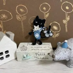 ミナペルホネンハギレ ハンドメイド 黒うさぎちゃん - メルカリ
