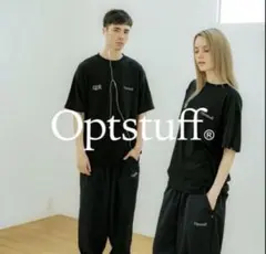 Optstuff オプトスタフ ボーダーTシャツ 半袖 Lサイズ 日本 - メルカリ