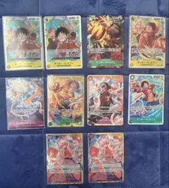 J*m様 モンキー・D・ルフィ パラレル、SR 、P セット