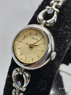 稼働品 ORIENT Jupiter レディース腕時計 石付 電池交換済のサムネイル