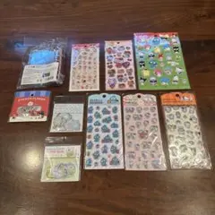 未開封　シール　まとめ売り　シール帳付き