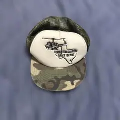 HYBRID HEADQUARTERS迷彩キャップ