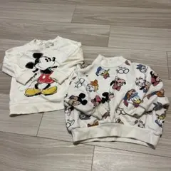 ミッキー　ディズニー　トレーナー　90