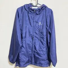 ELLE SPORTS ネイビー ウィンドブレーカー パーカー サイズ LL