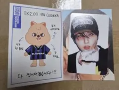 straykids karma skzoo トレカ メッセージ ハン