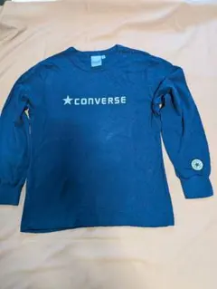 CONVERSE コンバース 長袖Tシャツ ネイビー 140