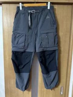 人気　定番　ナイキ　NIKE acg コンバーチブル　カーゴパンツ　グレー　M