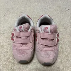 New Balance 313 キッズ スニーカー ピンク 15cm