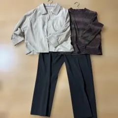 セットアップ パンツ ジャケット レトロ