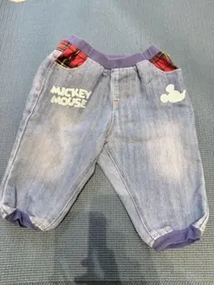 BABY DOLL ミッキーマウスデニムパンツ