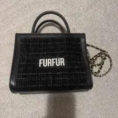 2026年最新】furfur ツイードロゴトートバッグの人気アイテム - メルカリ