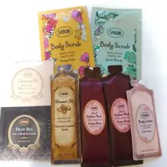 【未使用】SABON ボディスクラブ ボディーローション他9点サンプル品