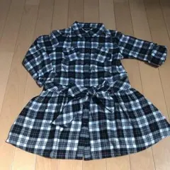 コムサイズム　シャツワンピース 110