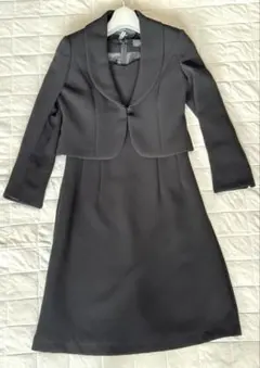 礼服　ブラック　ジャケット付きワンピース　5号　 3点セット