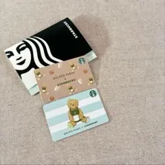 スターバックスカード gelato pique 2種セット ジェラートピケ