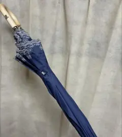 【LANVIN COLLECTION】レース縁取り 長傘