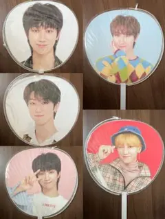 seventeen セブチ ジョンハン うちわ 6点 まとめ売り 未使用 バラ売り可】セブチSEVENTEEN ジョンハン うちわ まとめ売り6点セット
