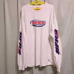 #FR2/エフアールツー　FR2 プリント ロングTシャツ　ロンT　白　XLのサムネイル