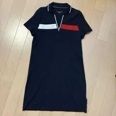 ✨新品✨Tommy Hilfiger ネイビー ポロドレス M