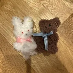 うさぎとくまのぬいぐるみセット