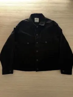 ZARA 黒 デニムジャケット