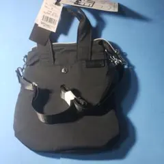 未使用タグ付き　レガートラルゴ ミニショルダーバッグ ブラック 外・中両面撥水