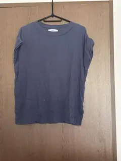 Discoat フレンチスリーブ カットソー 半袖 Tシャツ ブルー 青紫のサムネイル