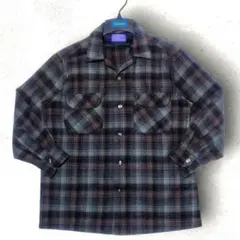 希少 Special 50s 七分袖 PENDLETON オンブレ ボードシャツ