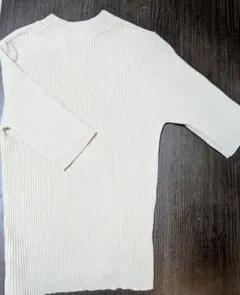 Lespoir アクリルニット 五分袖