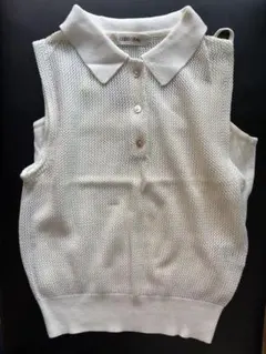 COCO DEAL メッシュポロシャツとキャミソールセット サイズ2