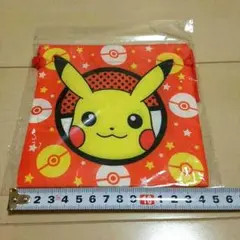 ポケモン 巾着袋  ピカチュウ