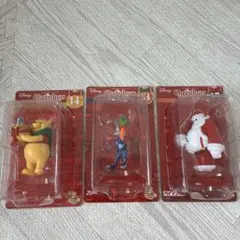 ディズニークリスマス フィギュア 3体セット