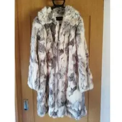 あ様　ファーコート　ラビット