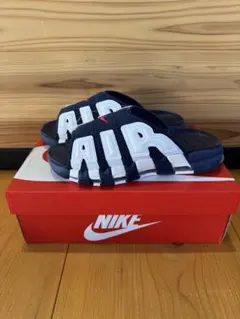 ナイキ　エアモアアップテンポ　サンダル　オリンピック　モアテン　トリコロール