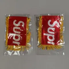 Supreme ノベルティ ペナント 2個
